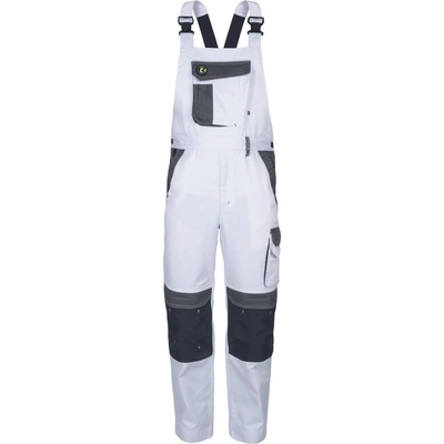 CERVA MAX ECO STRETCH náprs.nohavice biela