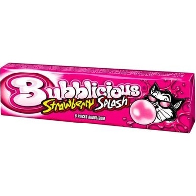 Bubblicious žvýkačky s jahodovou příchutí 38 g