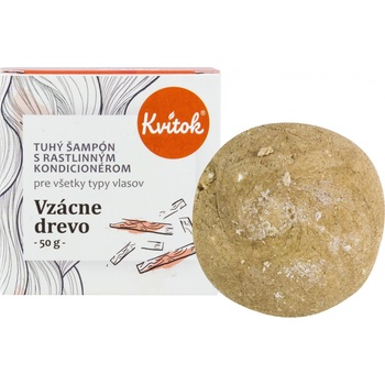 Kvítok tuhý šampon vzácné dřevo XL 50 g