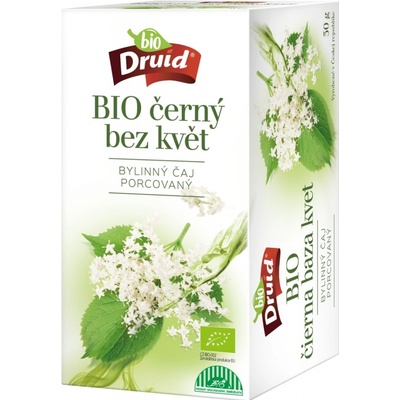 Druid BIO bylinný čaj černý bez 30 g