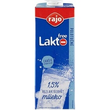 Rajo Lakto Free Mlieko polotučné 1,5% 1l