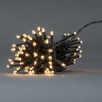 Nedis CLBO96 - LED гирлянд 96xLED/7 режима/3xAA 7, 7m IP44 топла бяла (NE0519)