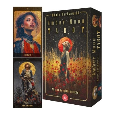 Königsfurt-Urania Amber Moon Tarot - 78 tarot cards and 80-page booklet (English) | Hepie Bartkowski