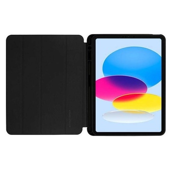 CRONG Калъф за iPad 10.9" 2022, CRONG, Черен (CRG-FXF-IPD109-BLK) (CRG-FXF-IPD109-BLK)