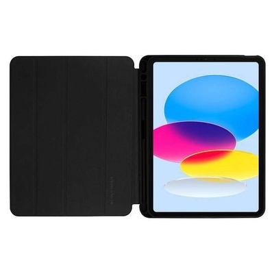 CRONG Калъф за iPad 10.9" 2022, CRONG, Черен (CRG-FXF-IPD109-BLK) (CRG-FXF-IPD109-BLK)