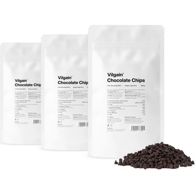 Vilgain Čokopecičky hořká 3 x 250 g