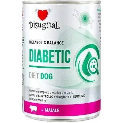 Disugual veterinárne s diabetickým bravčovým mäsom dospelý 400 g