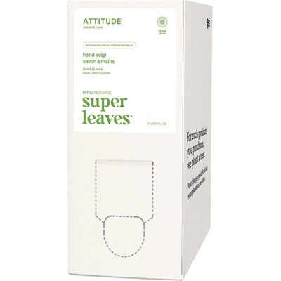 Attitude Super Leaves přírodní tělové mýdlo s detoxikačním účinkem olivové listy 2 l