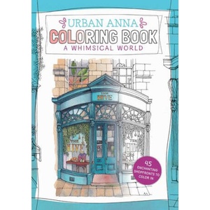 Urban Anna Coloring Book: A Whimsical World (ISBN: 9798881610876)