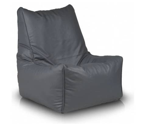 Ecopuf SOLID ekokoža E15 Sivá