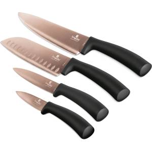 Berlinger Haus Комплект кухненски ножове с титаново покритие Metallic Line Rose Gold от 4 части 55425 (BH/2385NA)