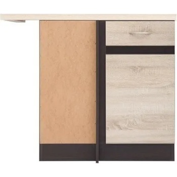 Image 1 of Black Red White Долен ъглов шкаф dnw/100/82/l - ляв