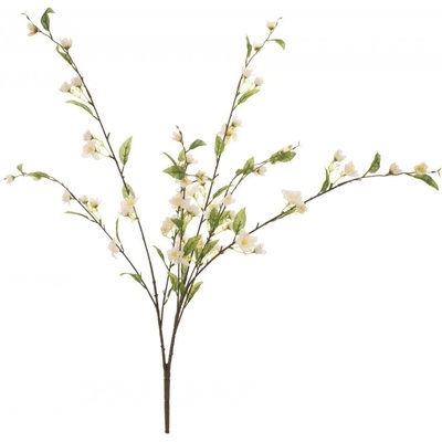 Třešen větvička krémová, 60 cm