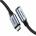 Ugreen US372 USB Type C 3.1 Gen2 Male to Female Cable Nickel Plating 0.5m (Black)