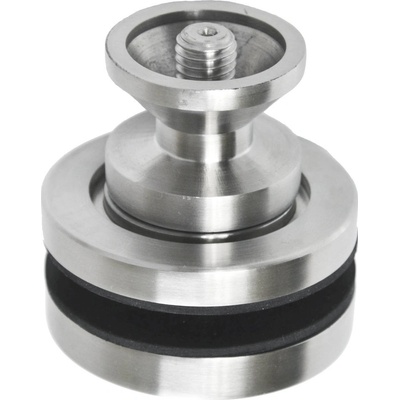 Držák (ø 62 mm) pro spodní kotvení sloupku - trubky ø 42,4 mm, broušená nerez K320 / AISI304