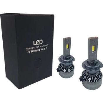 Лед крушки - Led система H7 модел A60 за фарове - 155 000 Лукса 55W - Canbus 4300K - 1500% повече светлина