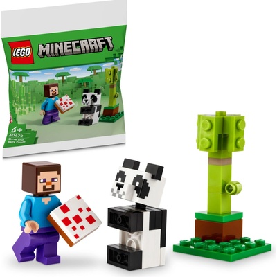LEGO® Minecraft 30672 Steve and Baby Panda