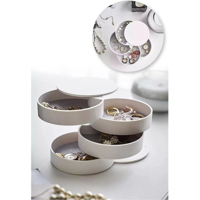 Asir krabička na šperky Monarm bílá