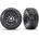 Traxxas колело 2.2/3.2", джанта черна, гума Maxx Slash belted (2)