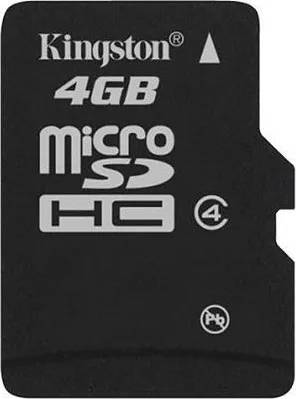 Kingston microSDHC 4GB Class 4 SDC4/4GB