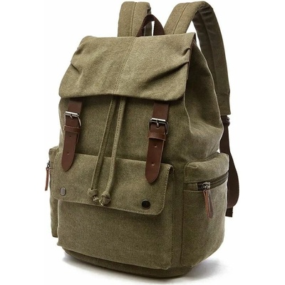 Canvasio plátený canvas retro Adventure 23L zelený