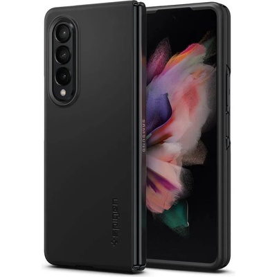Spigen AirSkin Case - качествен поликарбонатов кейс за Samsung Galaxy Z Fold 3 (черен)