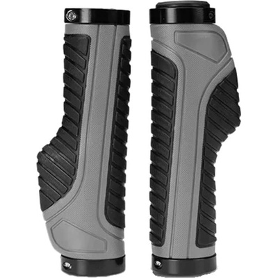 ROCKBROS Ръкохватки за велосипед Rockbros BT1802GR, сиво-черни (BT1802GR)
