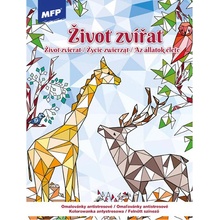 MFP 5301212 Omaľovánky A4 antistresové Život zvierat 210x290mm/32s