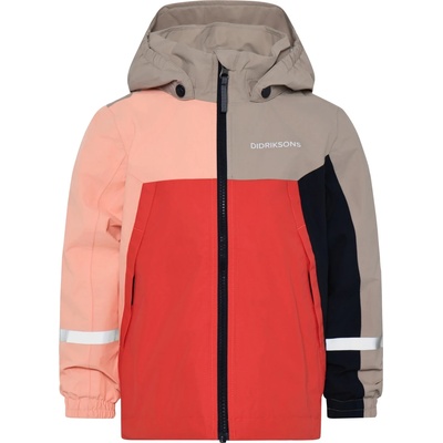 Didriksons Детско водоустойчиво яке Didriksons Kid's Pilvi Jacket 2 Waterproof jacket - Powder Peach - размер 130 (703-6736-0316)