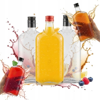 Bimberek 5X Fľaša KLASIK na víno, likéry 500ML + UZÁVER
