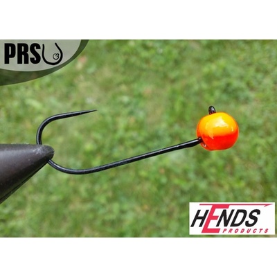 Hends Tungstenová hlava bez protihrotu Orange vel.8 0,9g