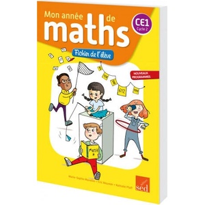 MON ANNEE DE MATHS CE1 - FICHIER ELEVE EDITION 2017 | collegium (2017)
