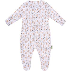 Bio Baby Бебешки гащеризон Bio Baby - 68 cm, 4-6 месеца, кафяв (97220411)