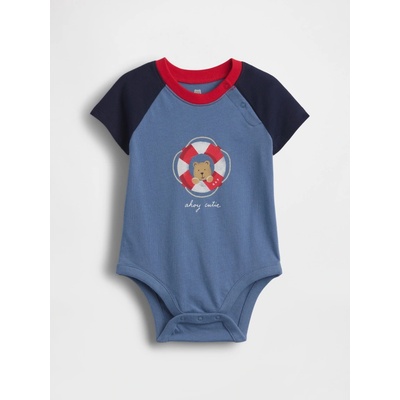 GAP Baby body First Favorites Tmavomodrá