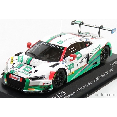 Minichamps Audi R8 Lms Ultra Team Montaplast Motorsport N 1 Adac Gt Masters 2017 De Phillippi Mies Bílá Zelená 1:43