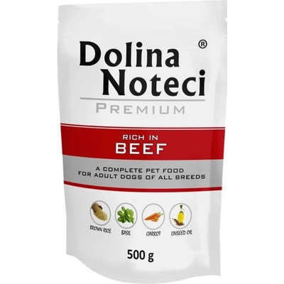 Dolina Noteci Premium s vysokým obsahom hovädzieho mäsa 500 g