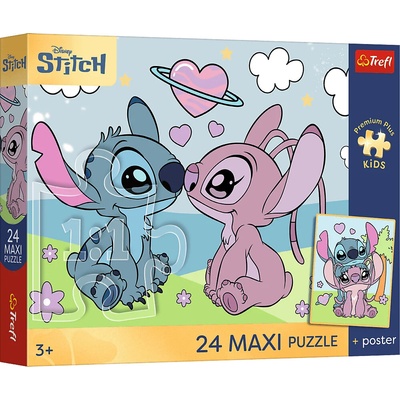 TREFL Premium Plus Kids Lilo a Stitch Sny MAXI 24 dielov