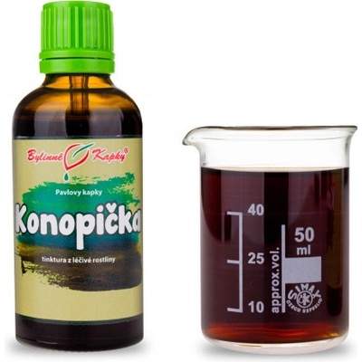 Bylinné kapky Konopička konopice bylinné kapky tinktura 50 ml