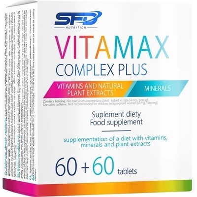 SFD Nutrition VitaMax Complex Plus 60 + 60 tabletiek