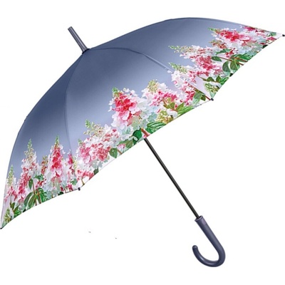 Perletti dámsky automatický dáždnik Time Flowers 26490 modrý