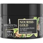 Afrodita Cosmetics SPA Nourish Gold Захарен ексфолиант за тяло, 175 g - ozone