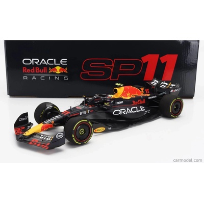 Minichamps Red bull F1 Rb19 Team Oracle Red Bull Racing N 11 2nd Monza Italy Gp 2023 Sergio Perez Matt Blue 1:18