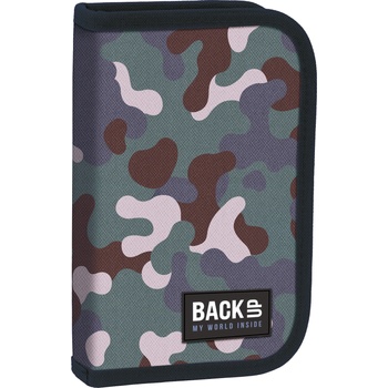 DERFORM Ученически несесер с пособия Derform BackUp - Camouflage, 1 цип (89062)