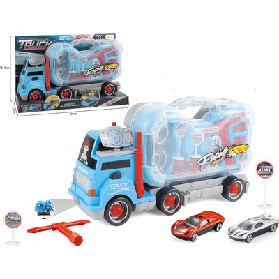 RAYA TOYS Игрален комплект Raya Toys - Камион-куфар с инструменти (502119249)