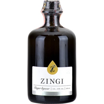 Ginger Liqueur Zingi 32% 0,5 l (čistá fľaša)