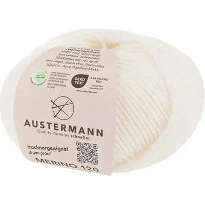 Austermann Merino 120 EXP 101 Bílá