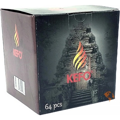 Kefo Kokosové uhlíky XL pro vodní dýmky 1kg
