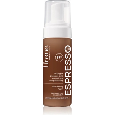 Lirene Perfect Tan автобронзираща пяна за тъмна кожа за лице и тяло 150ml