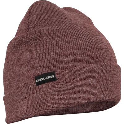 Urban Classics Зимна шапка Бийни Urban Classics Beanie TB811 burgundy melangeUB-TB811-00614 - Тъмночервен, размер one size