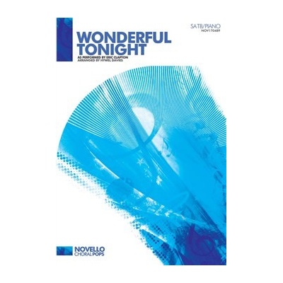 Eric Clapton Wonderful Tonight SATB/Piano